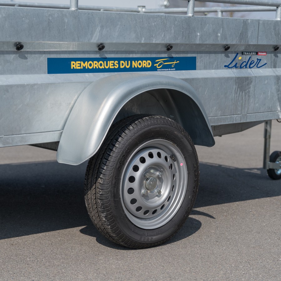 Rimorchio portabagagli Robust 40393 500 kg Lider - immagine 6