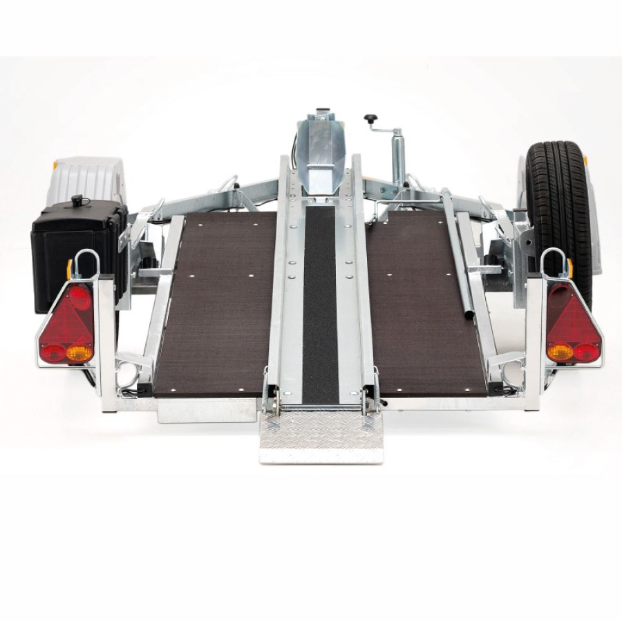 Rimorchio portamoto KXL Duplex MIL Remorques - immagine 4