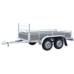 Rimorchio R252 grigio PTT 750 kg BW Remorques