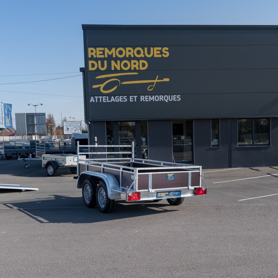 Rimorchio R252 marrone 750 kg BW Remorques - immagine 4